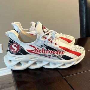 Team Schroeder Sneaker size 9.5 men 11.5 women.